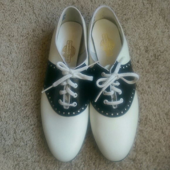 white capezio shoes 80s